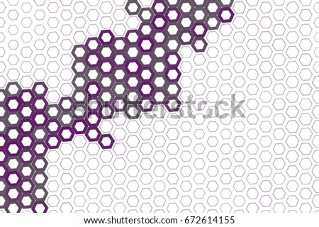 Modern geometrical hexagon background pattern abstract. Style of mosaic or tile. Vector illustration graphic.