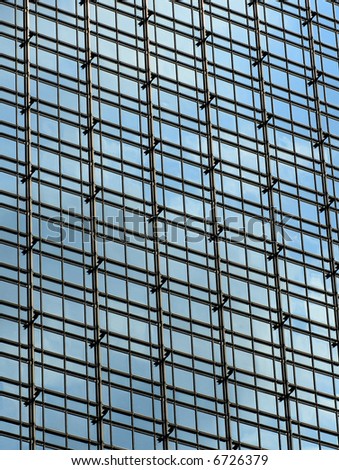 hi res photo of glass building, windows texture