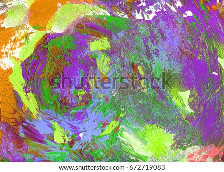 art abstract background handmade colorful