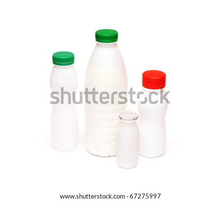 plastic bottle set