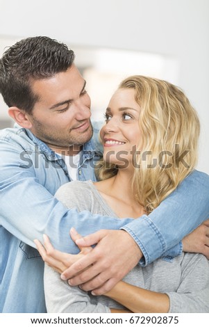 Young couple in love