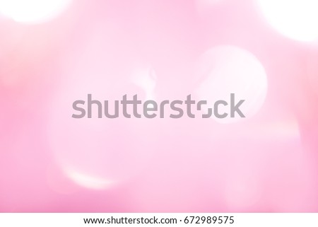 Pink bokeh light background.