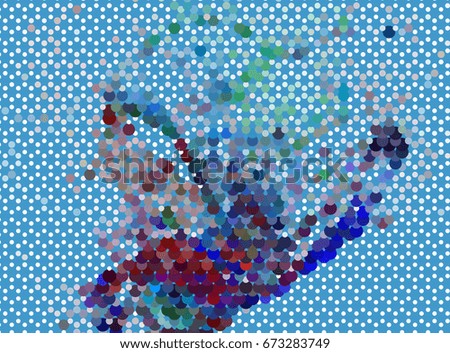 Abstract background. Raster clip art.