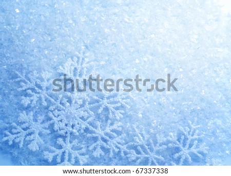 Winter Snow Background.Snowflakes