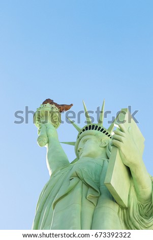 The Statue of Liberty is a colossal copper statue designed by Auguste Bartholdi a French sculptor was built by Gustave Eiffel