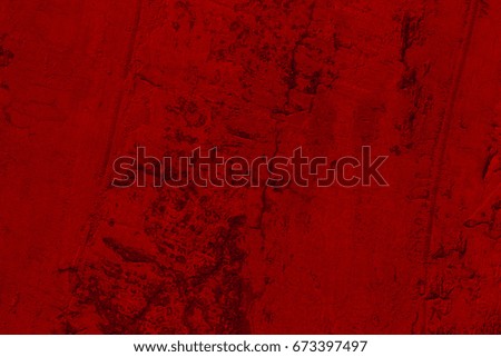 Red grunge wall background.