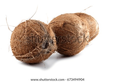 Three coconuts
