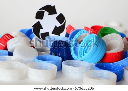 Plastic bottle lids