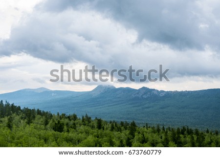 View from the mountains
