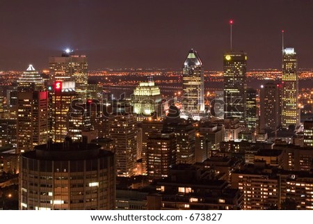 Montreal at Night 1