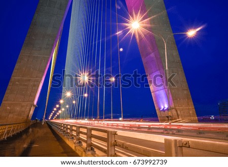 Rama VI Bridge in Bangkok.