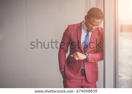 man wears a jacket