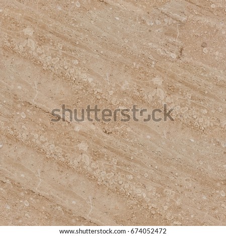 Close up of floor tile beige marble background. Natural marble. Seamless square texture, tile ready. High resolution photo.