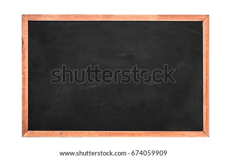 Empty Chalk board BackgroundBlank.Blackboard Background.Blackboard texture. Chalkboard or School board use for background ,backdrop , wallpaper.