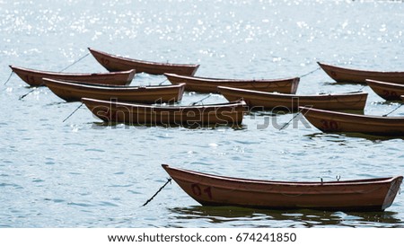 Empty boats