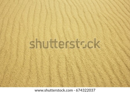 Closeup shot of sand pattern.