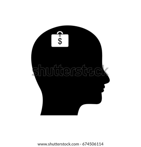 clever brain,vector illustration