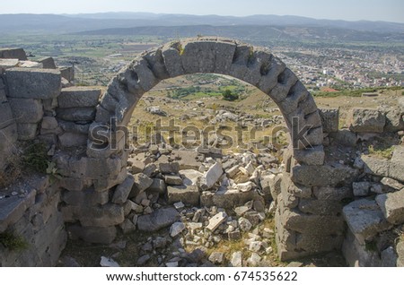 Bergama, Akropolis, Izmir,Turkey