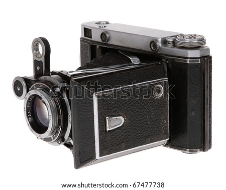 Dusty old Soviet camera "Moscow 5"