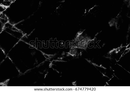 Black marble background. Kitchen floor and worktop counter luxury for interior. 