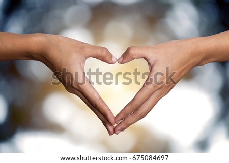hand love