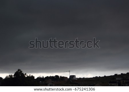 allegory of bad omen, bad feeling, suspicion,fear, photography storm clouds, visual allegories, visual metaphors, photographic allegories, photographic metaphors,