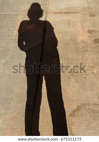 Shadow Silhouette Woman