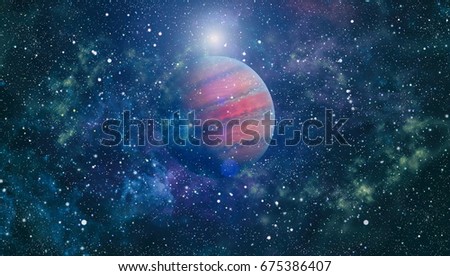 Galaxy - Elements of this Image Furnished by NASA

