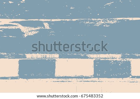 horizontal vector grunge texture. different elements are filled with paint. background illustration for design