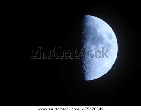 Moon background / The Moon is an astronomical body that orbits planet Earth, being Earth's only permanent natural satellite
