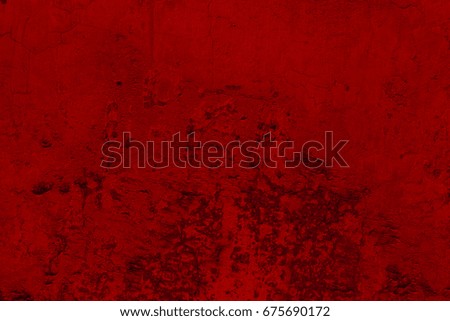 Red grunge wall background.
