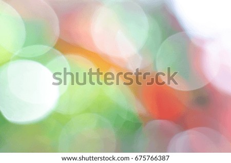 Color and light abstract bokeh background
