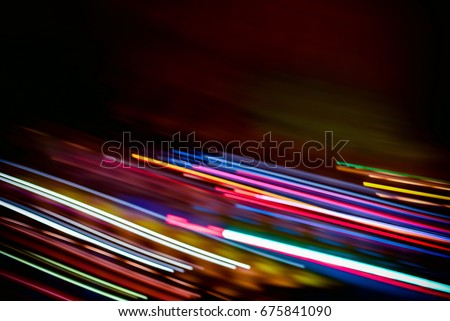 Abstract lines like electrical discharge    