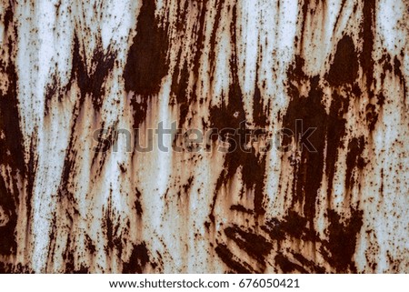 rusty metal background with texture