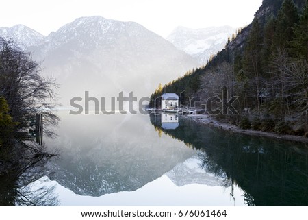 Austrian lake reflection