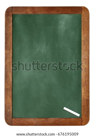 A white chalk on Empty Chalk board BackgroundBlank.Blackboard Background.Blackboard texture. Chalkboard or School board use for background 