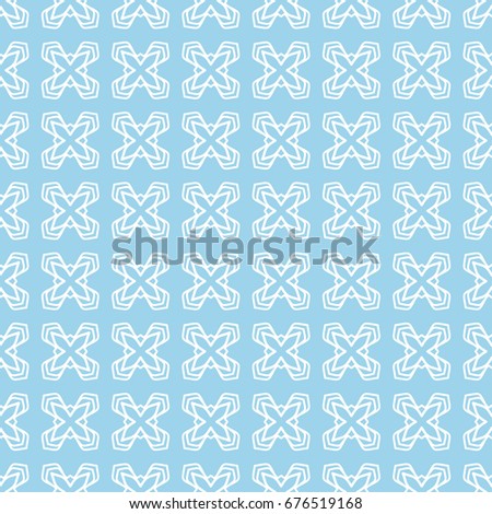 Seamless geometric line pattern. Contemporary graphic design. Endless linear texture for wallpaper, pattern fills, web page line background. Monochrome geometric ornament