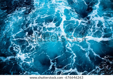 Sea waves texture