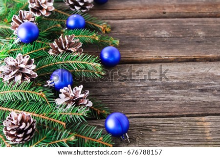 Christmas fir tree background