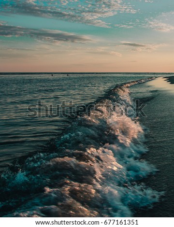 Wave, Italian beach, Italian sea, Ostia beach, Ostia