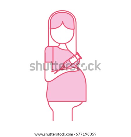 pregnant woman avatar character
