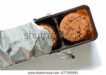 Cookies and Biscuits Pack on White Background Royalty-Free Stock Photo #677340085