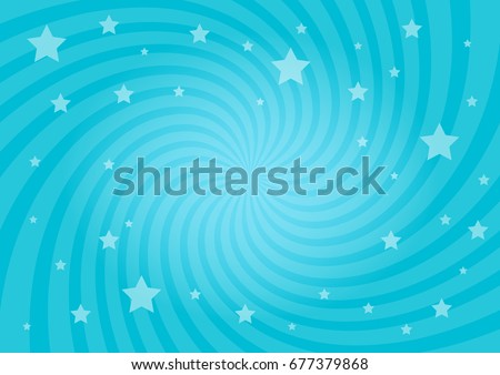 Vector illustration for swirl design. Swirling radial pattern stars background. Vortex starburst spiral twirl square. Helix rotation rays. Converging psychedelic scalable stripes. Fun sun light beams.