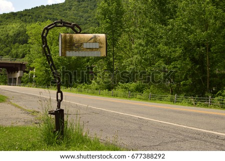 Mailbox on a Chain