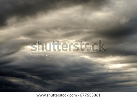 overcast cloudy before rain