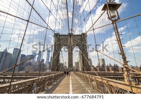 Brooklyn Bridge, New York City, U.S.