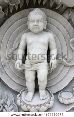 Buddha's birthday statue