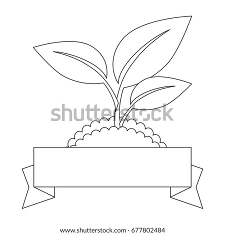 emblem of plant icon
