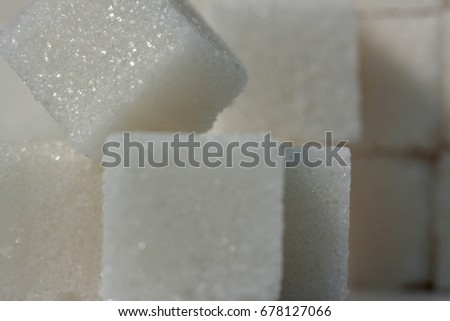 Sugar background  Royalty-Free Stock Photo #678127066