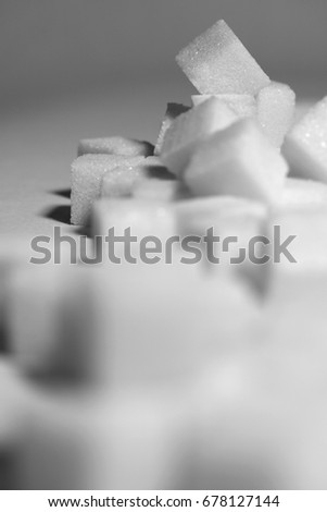 Sugar background  Royalty-Free Stock Photo #678127144